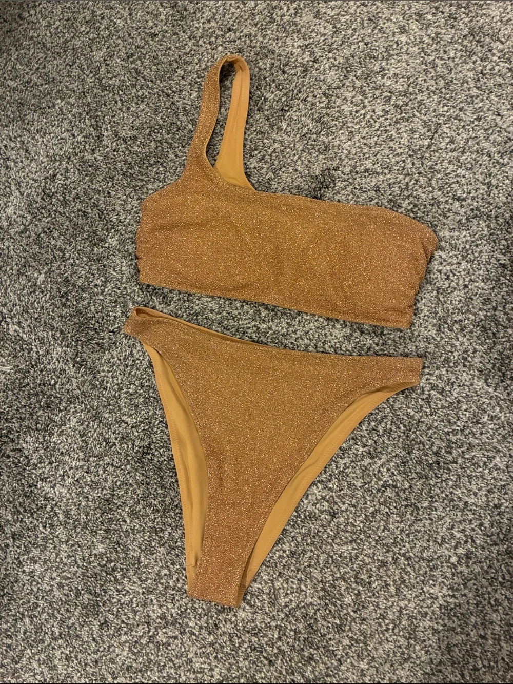 Gold Shimmer Swimsuit